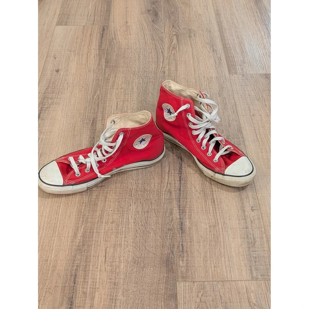 2007 Converse Chuck Taylor All Star PRODUCT RED High Top M9621 Mens 9 Womens 11